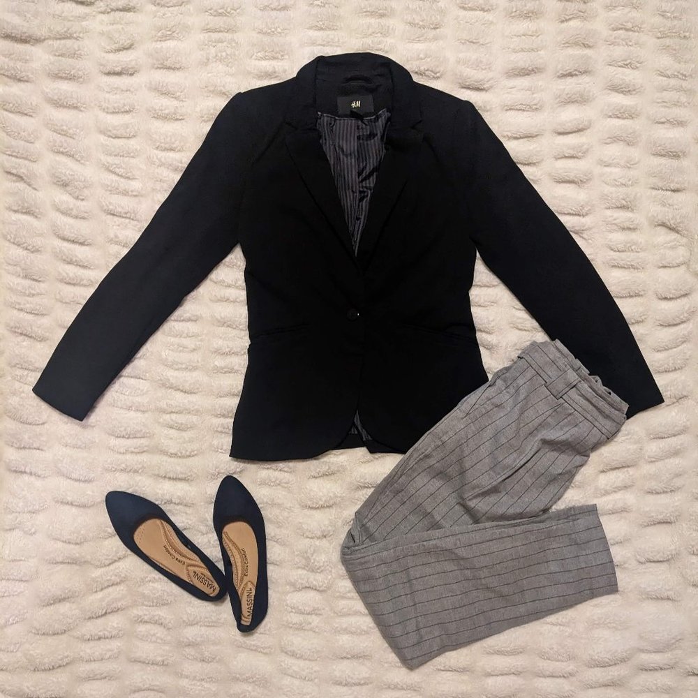 H&M Black Blazer Jacket
